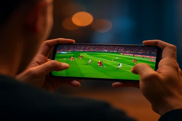 pkLock-র মোবাইল-উপযোগী গেমিং প্ল্যাটফর্ম ইন্টারফেসের একটি